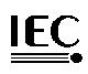 The logo of the International Electrotechnical Commission,            IEC